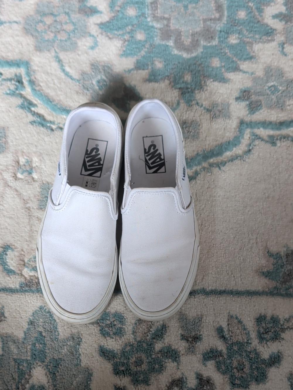 Vans Classic Slip-On Sneakers in White